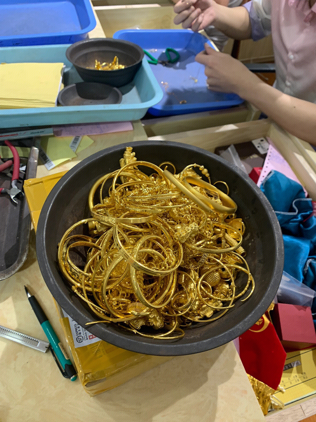 博物馆里的金银首饰